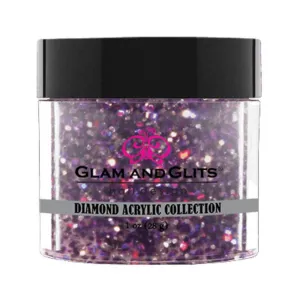 GLAM AND GLITS / Acrylic Powder - Purple Vixen 1oz.