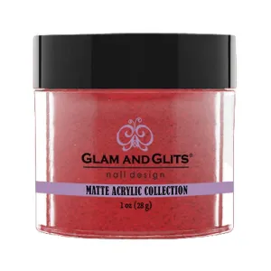 GLAM AND GLITS / Acrylic Powder - Red Velvet 1oz.