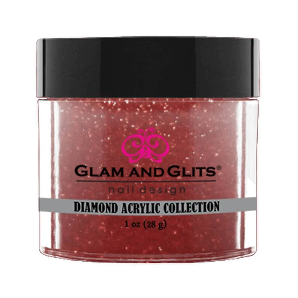 GLAM AND GLITS / Acrylic Powder - Ruby Red 1oz.
