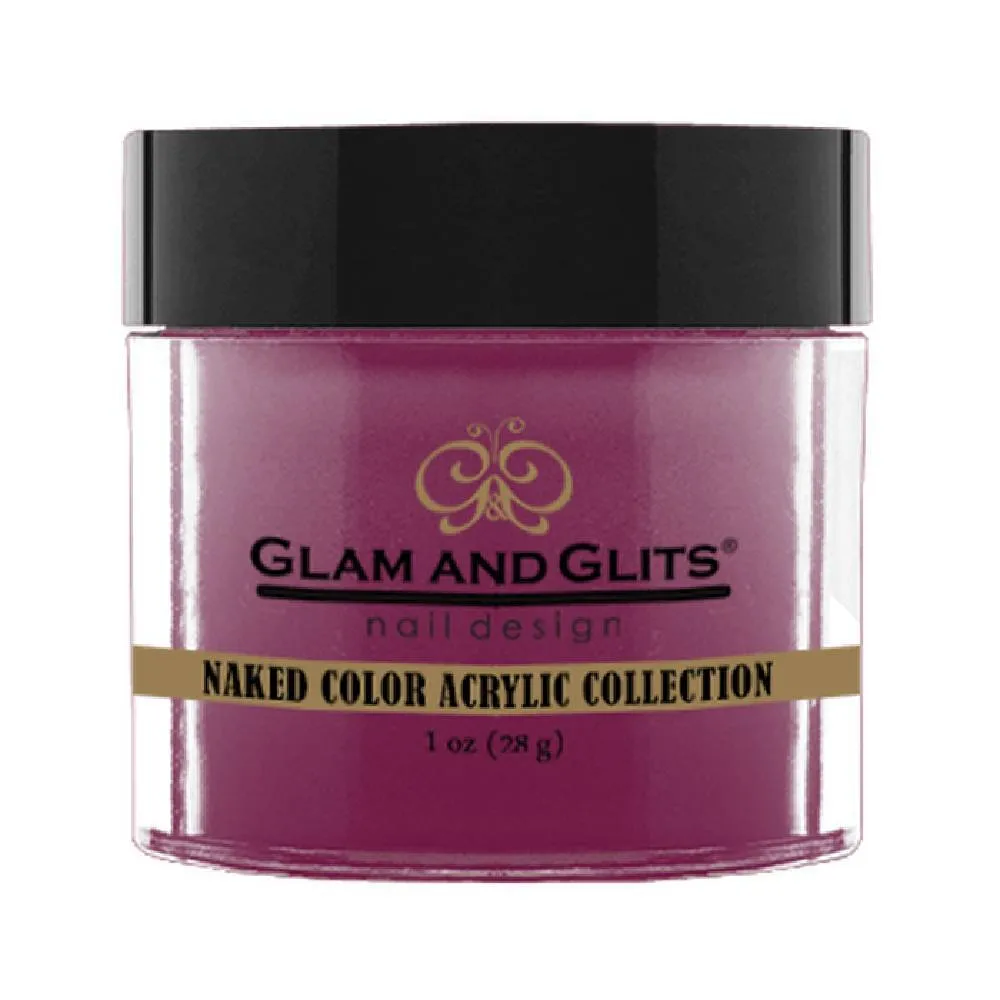 GLAM AND GLITS / Acrylic Powder - Smoldering Plum 1oz.