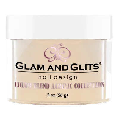 Glam And Glits - Color Blend Acrylic Powder - BL3012 Melted Butter 2oz