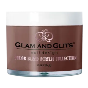 Glam And Glits - Color Blend Acrylic Powder - BL3085 Crimson Crush 2oz