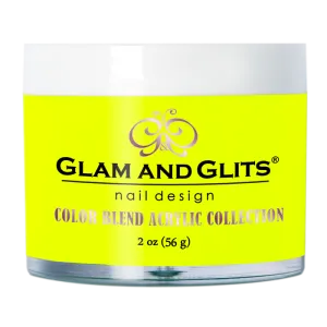 Glam And Glits - Color Blend Acrylic Powder - BL3114 Sunny Skies 2oz