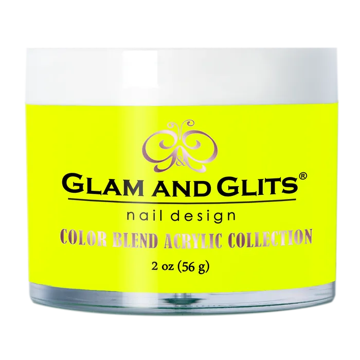 Glam And Glits - Color Blend Acrylic Powder - BL3114 Sunny Skies 2oz