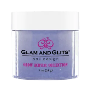 Glam And Glits - Glow Acrylic Powder - GL2039 Lighting Blue 1oz