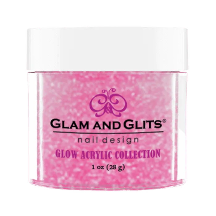 Glam And Glits - Glow Acrylic Powder - GL2047 Electric Love 1oz