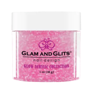 Glam And Glits - Glow Acrylic Powder - GL2047 Electric Love 1oz