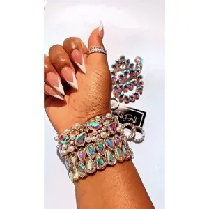 Glam Babe Pink Diamond Bracelet