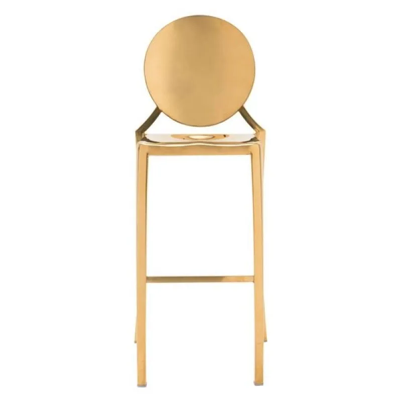 Glam Bar Stool - Gold