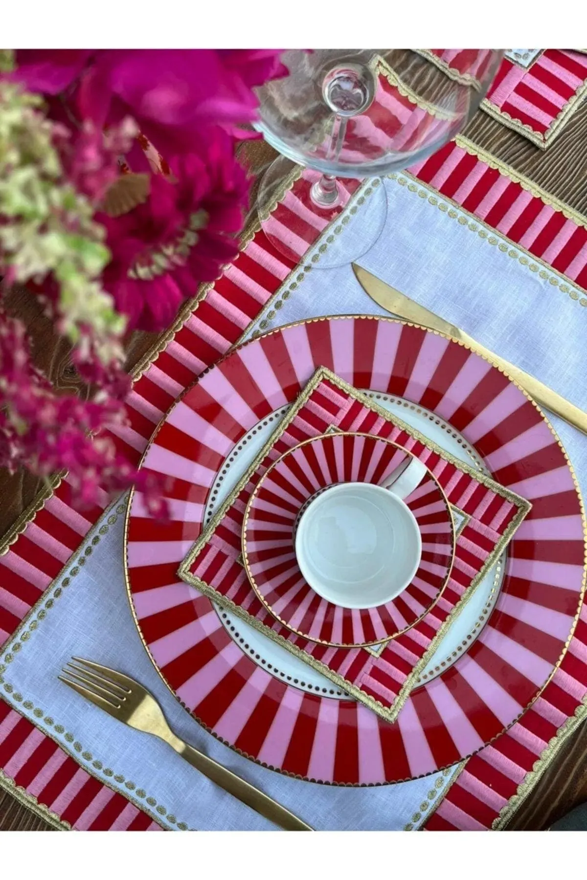 Glam Girl Rectangular Placemats - Set of 4