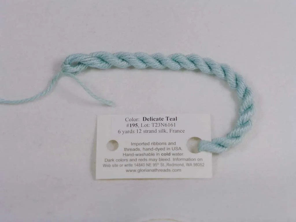 Gloriana Silk Floss 195 Delicate Teal