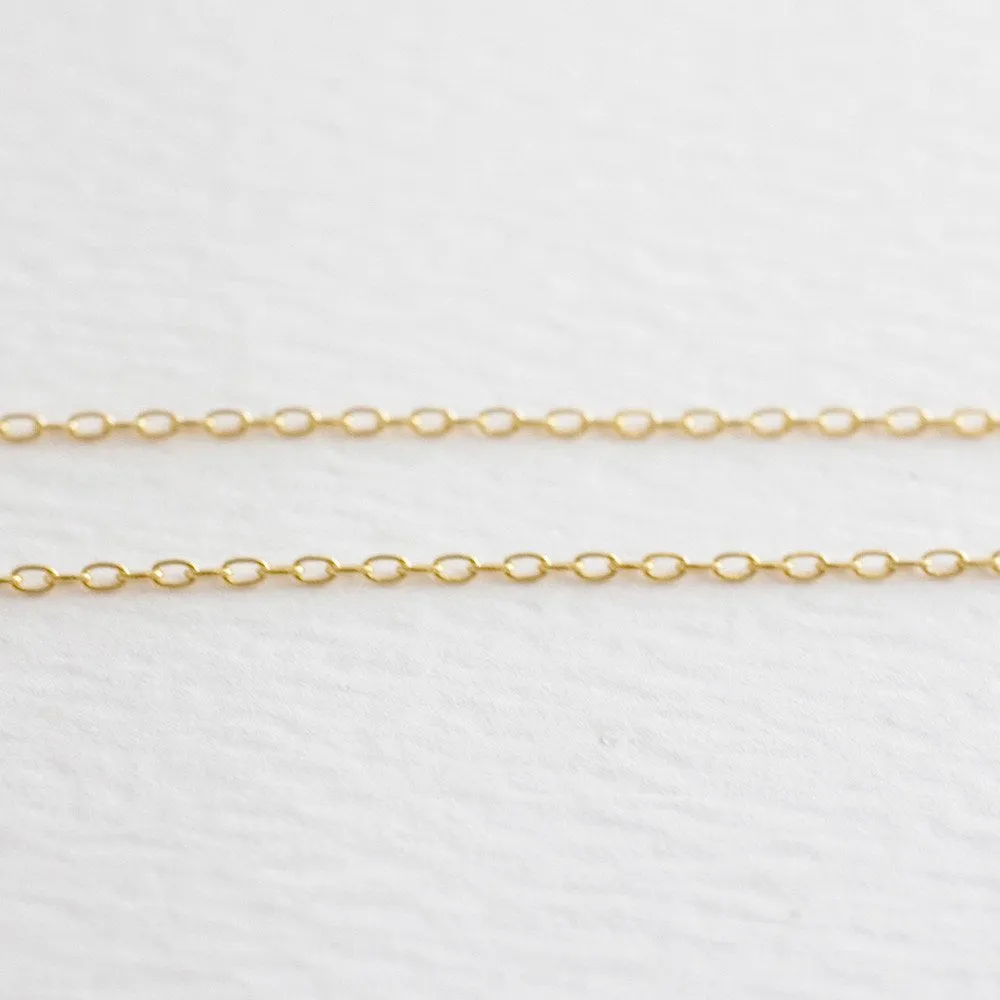 Gold Delicate Necklace Chain