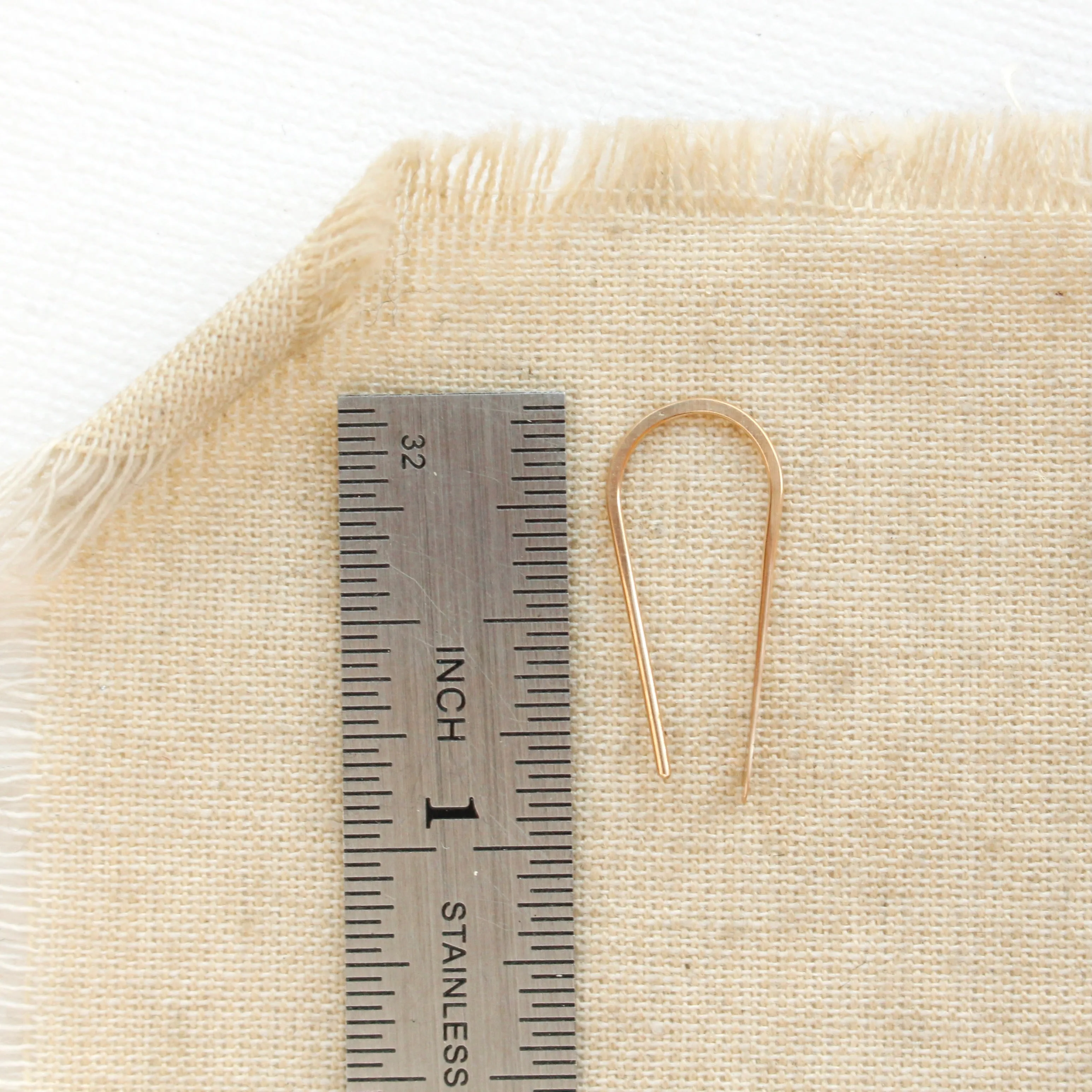 Gold Hook Earrings