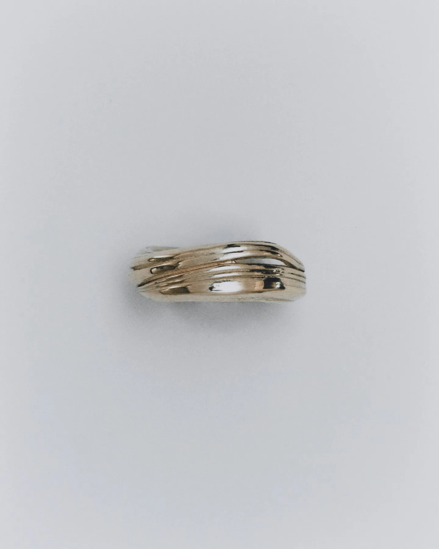 Gold Soft Wave Ring