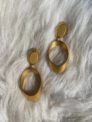 Golden Gaudy Earrings