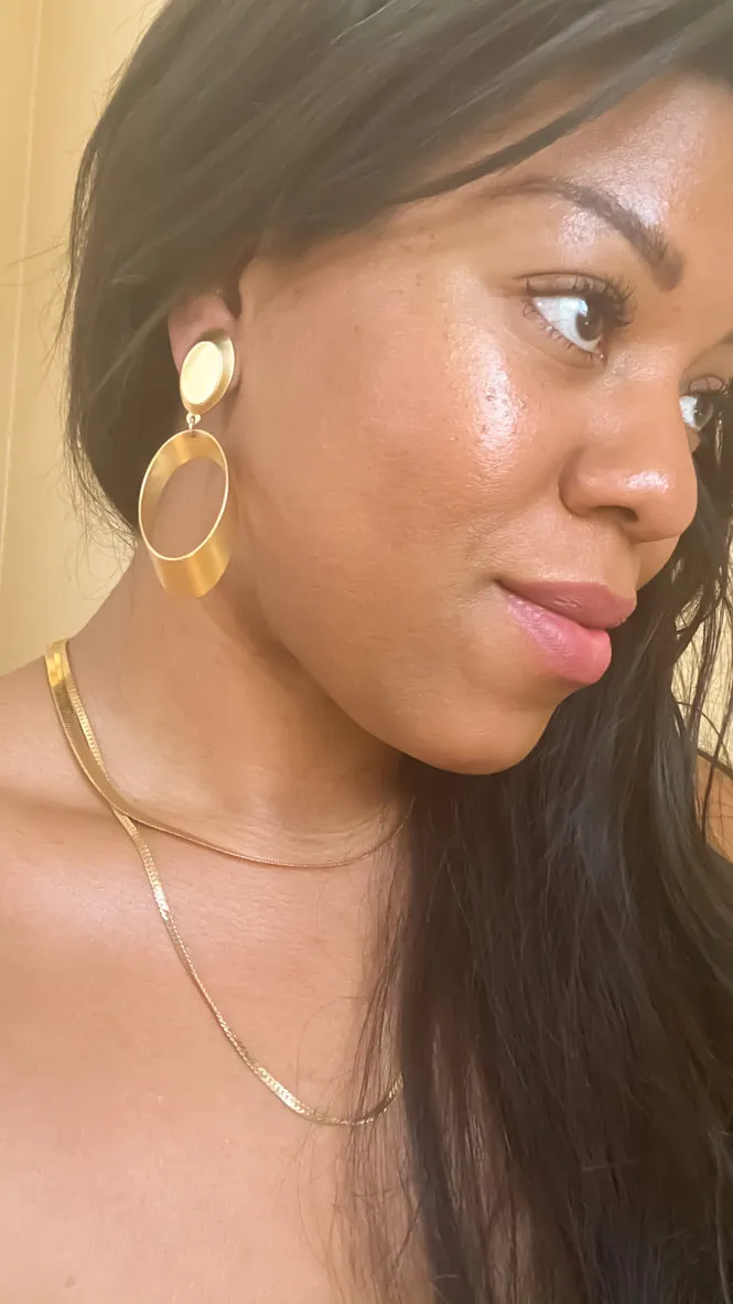 Golden Gaudy Earrings