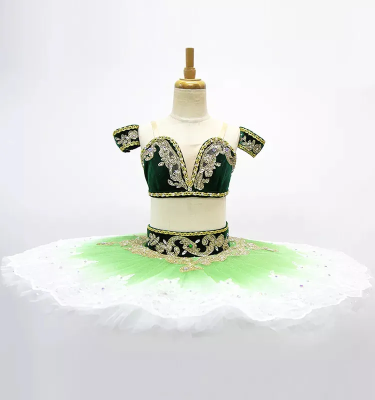 Green Ombre Odalisque