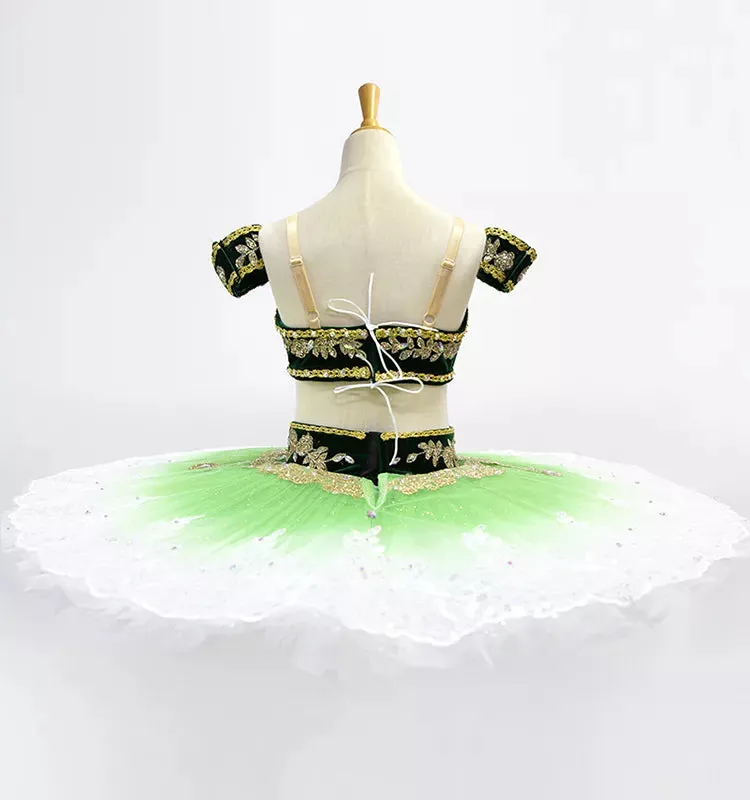 Green Ombre Odalisque