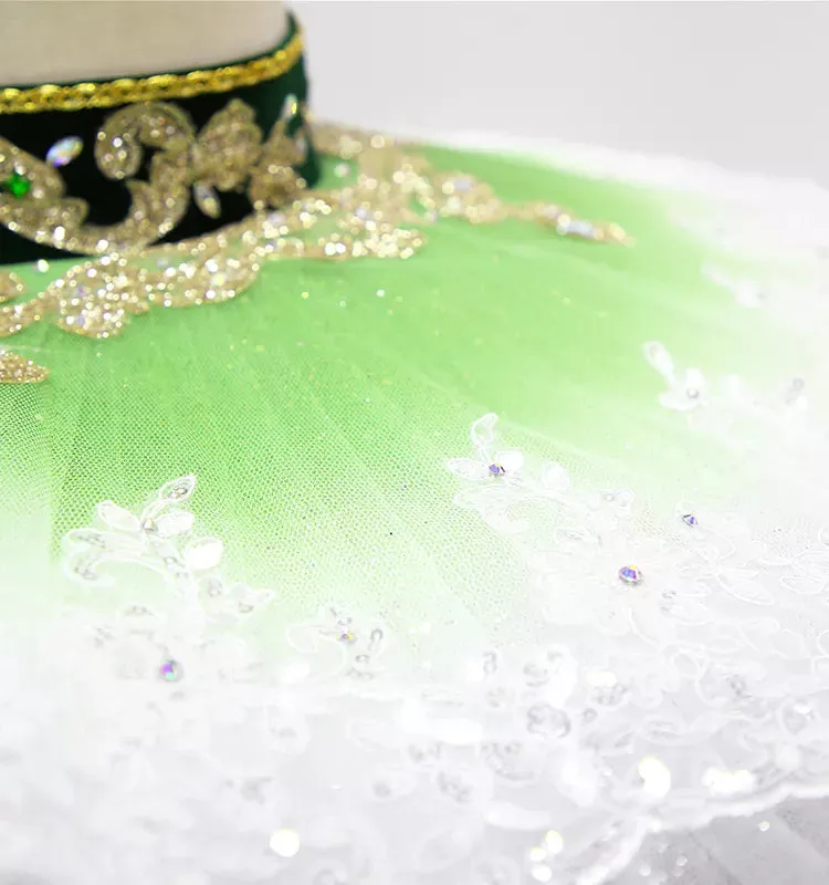 Green Ombre Odalisque