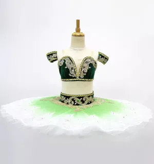 Green Ombre Odalisque