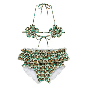 Groovy Mini Flower Top x Cabana Bottom Set