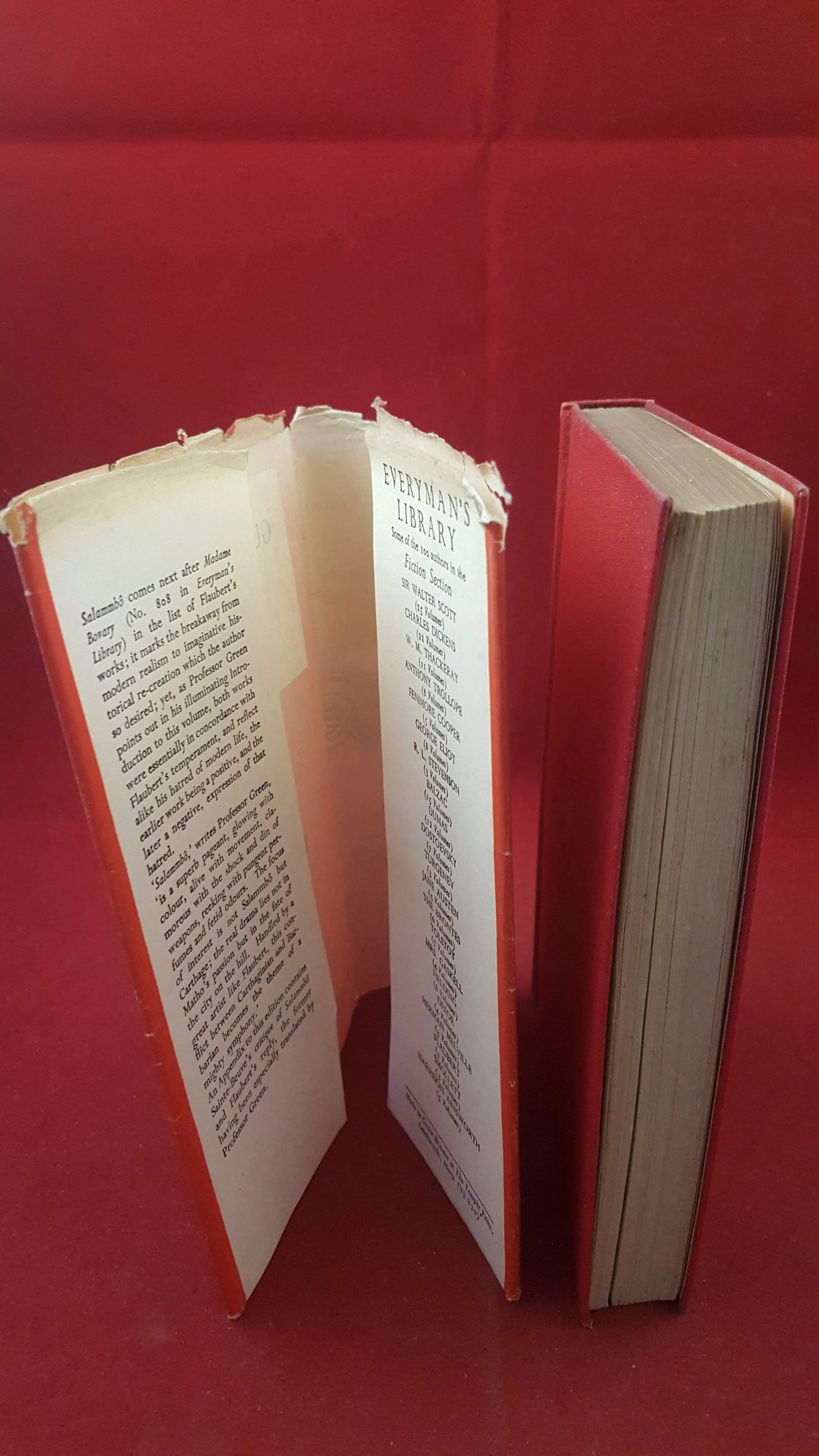Gustave Flaubert - Salammbo, Dent - Dutton, 1944, Everyman's Library 869
