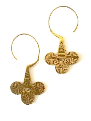 Haan Brass Earrings