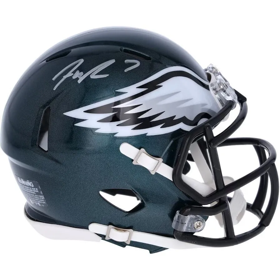 Haason Reddick Philadelphia Eagles Autographed Signed Mini-Helmet Beckett