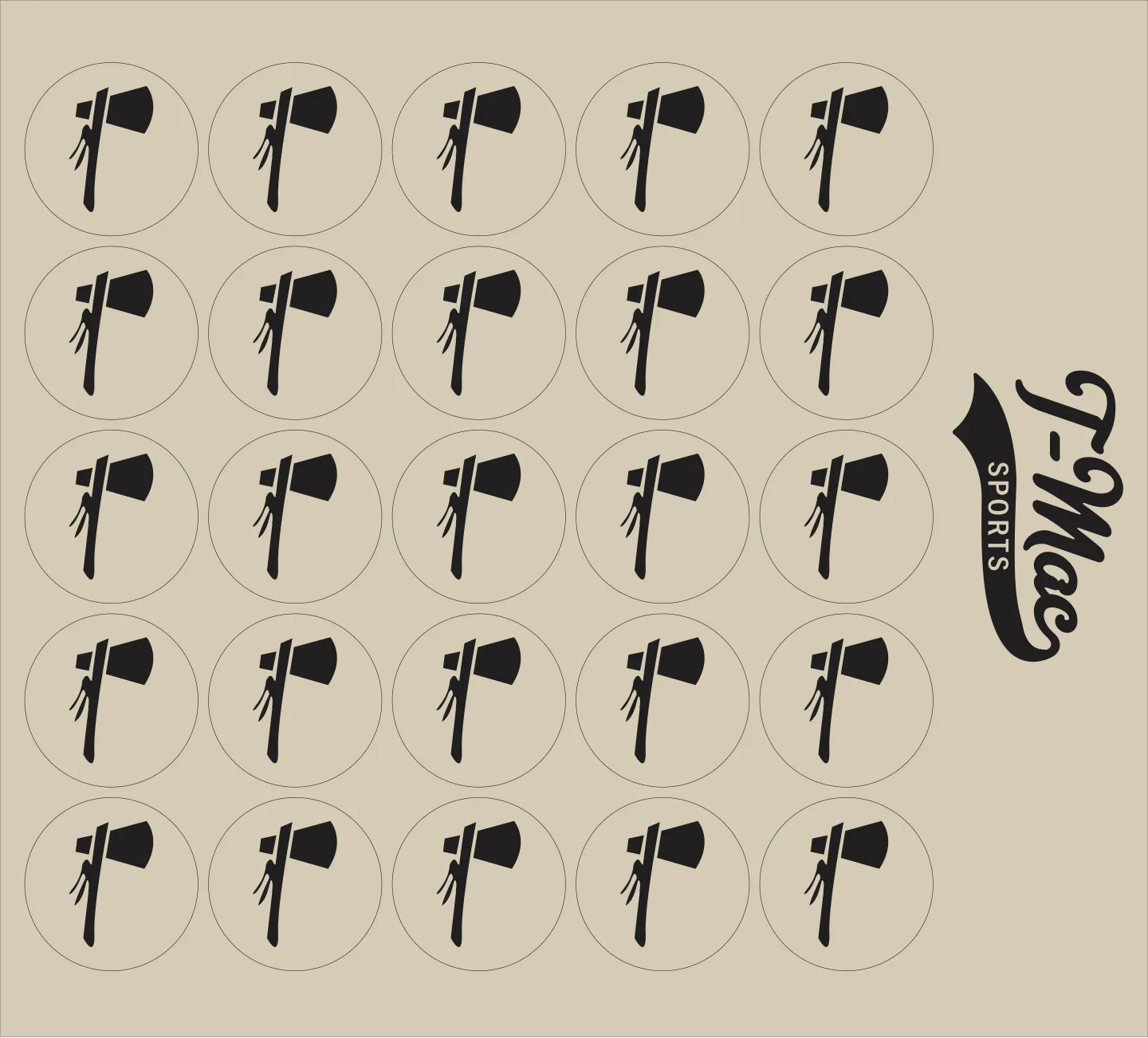 Hatchet Mini Award Decals