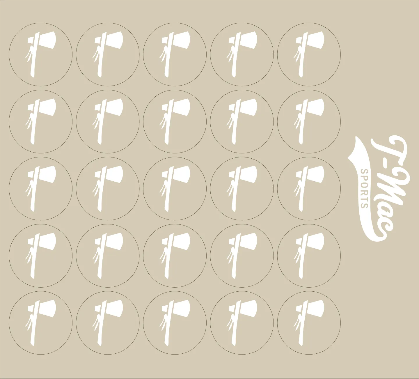 Hatchet Mini Award Decals