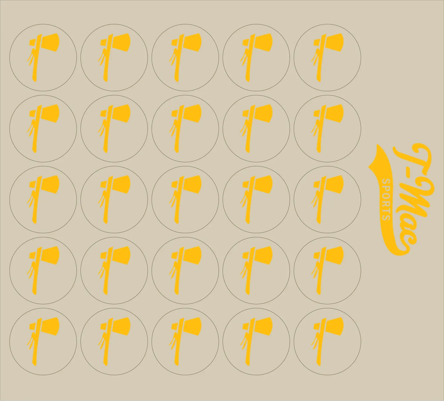 Hatchet Mini Award Decals