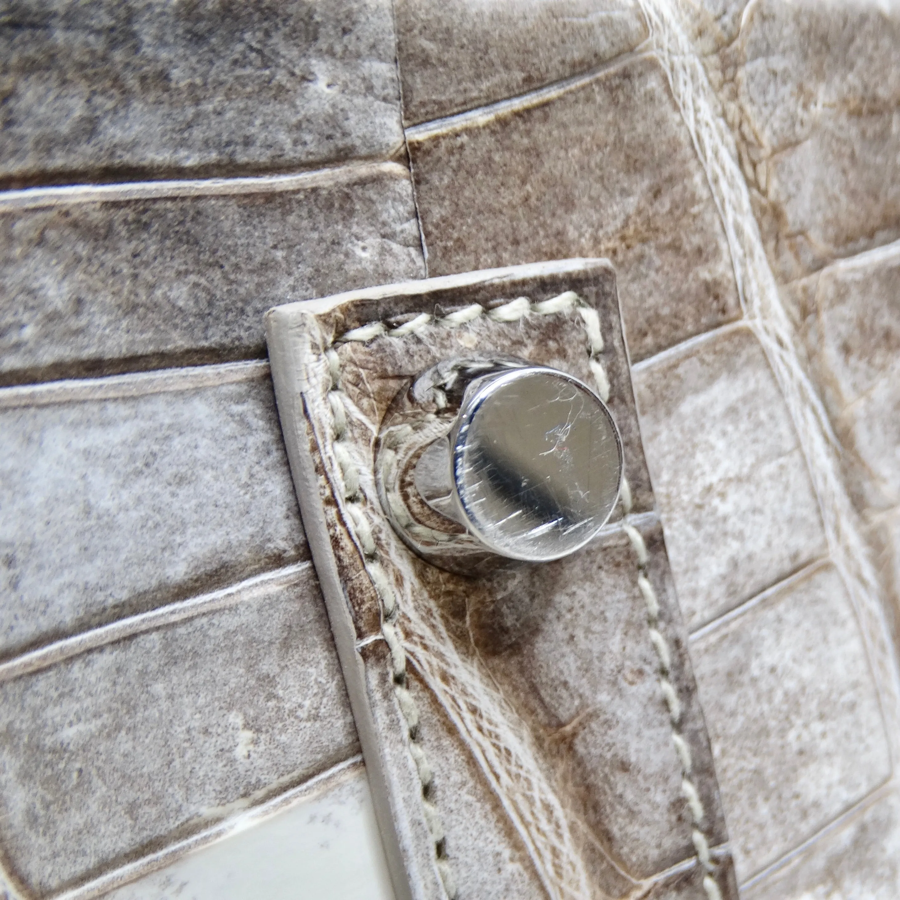 Hermes Birkin 35cm Himalayan Niloticus Crocodile Matte Palladium Hardware