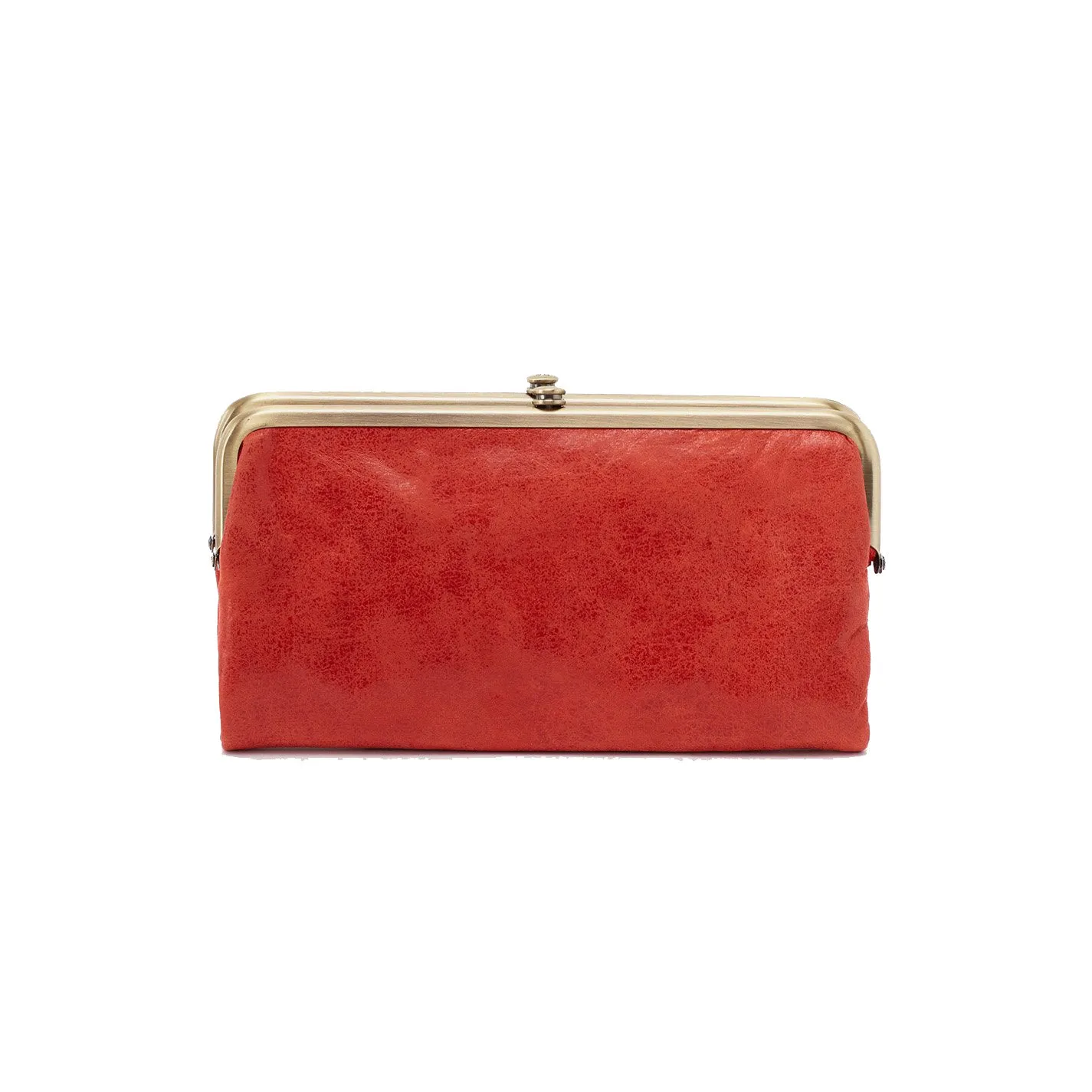 Hobo Lauren Wallet - Lava