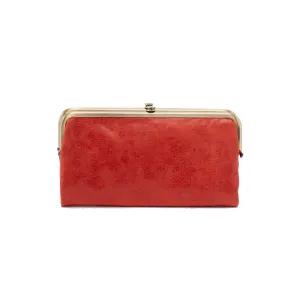 Hobo Lauren Wallet - Lava