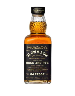 Hochstadters Slow and Low Rock and Rye 84 proof  Straight Rye Whiskey 750 ml