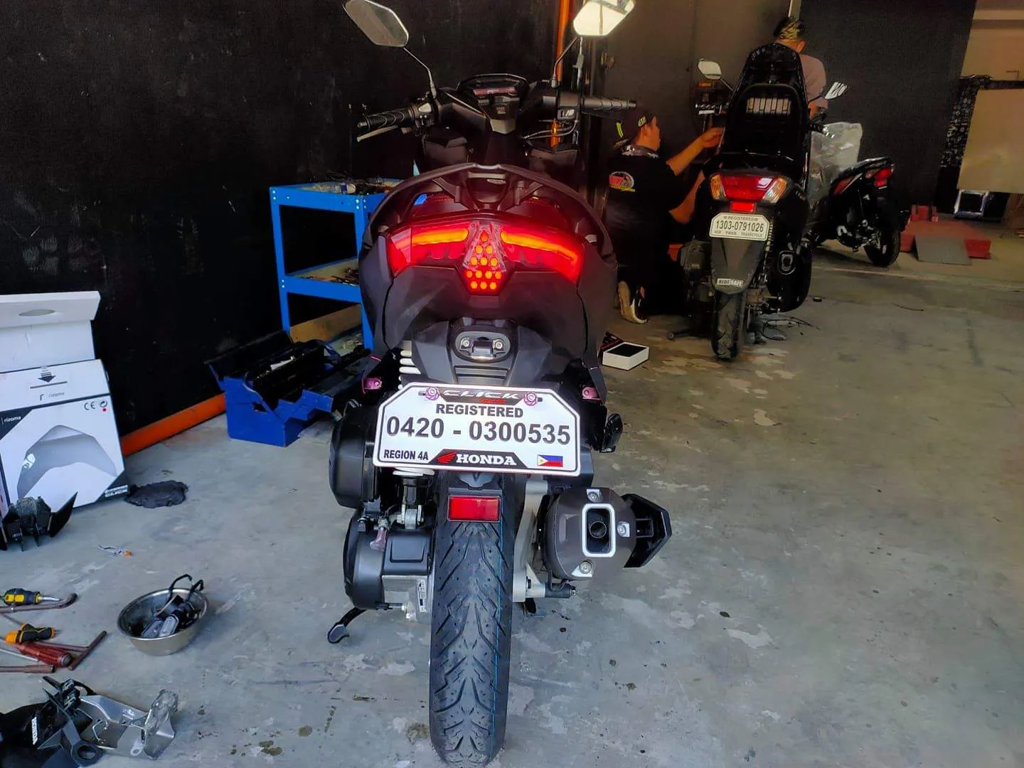 Honda Click/ADV Tail Tidy