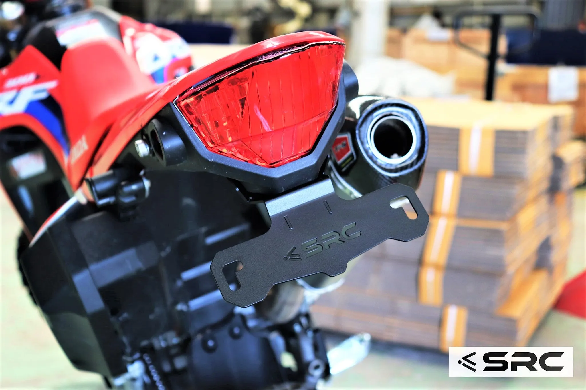 Honda CRF300Rally Tail tidy