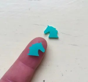Horse Cameo - Mini Cuts - 10 Pairs