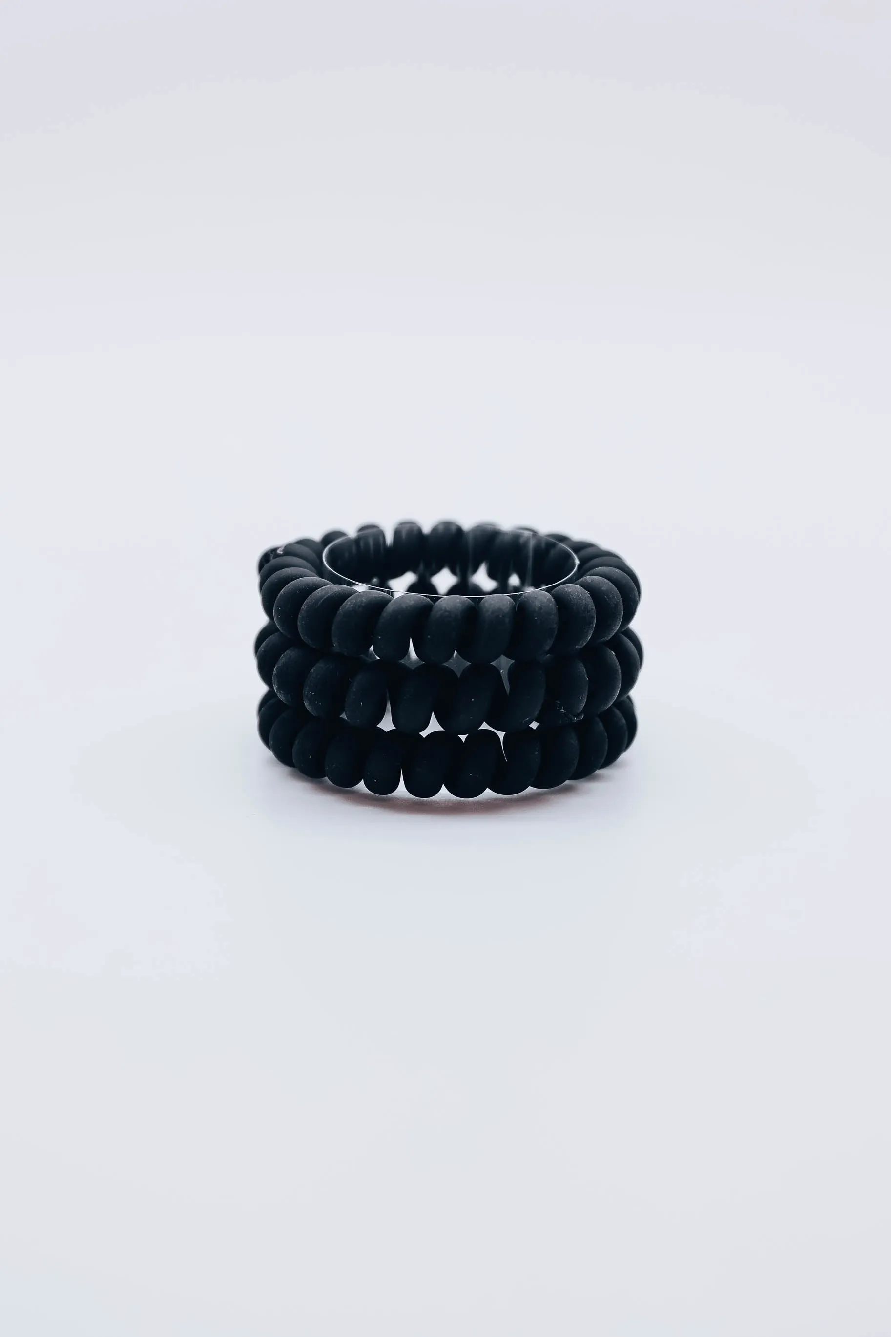 Hotline Hair Tie Set (3) - Matte Black