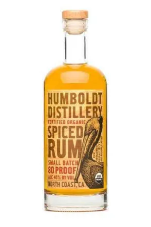 Humboldt Distillery Certified Organic Spiced Rum Small Batch 80 Proof 750 ml