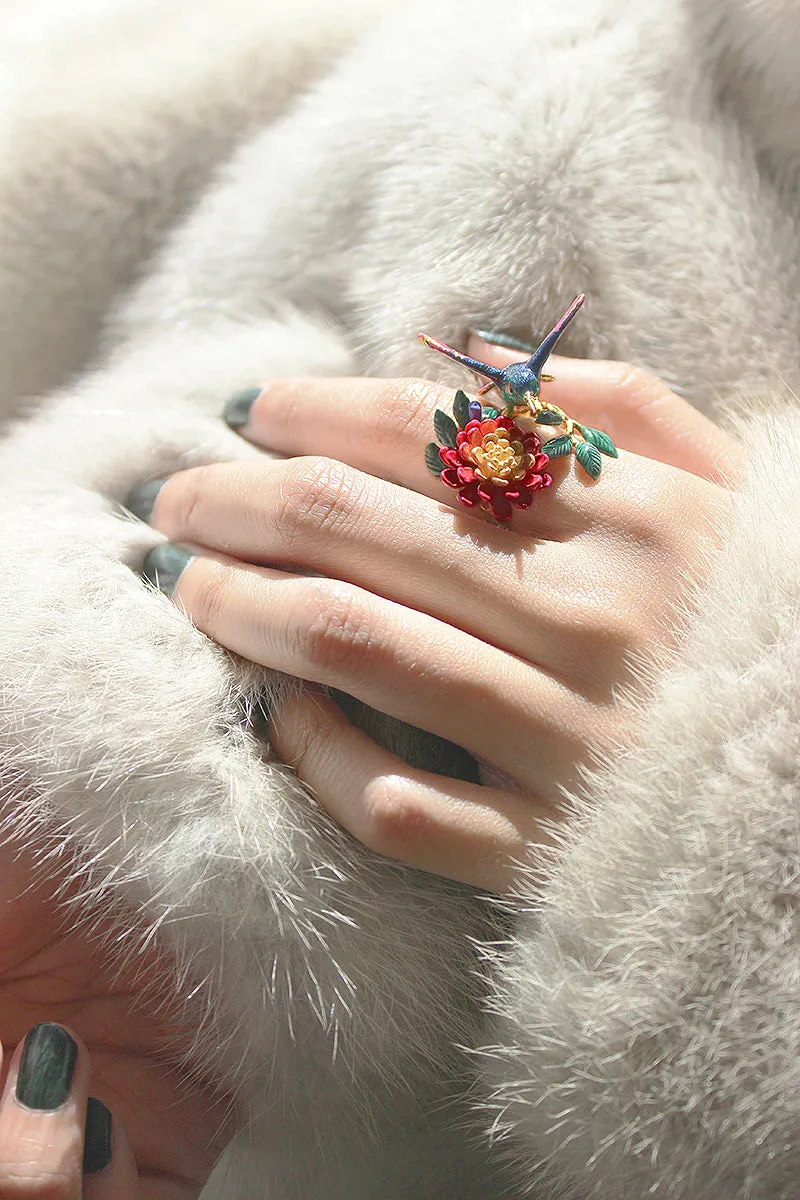 Humming Melody Statement Ring
