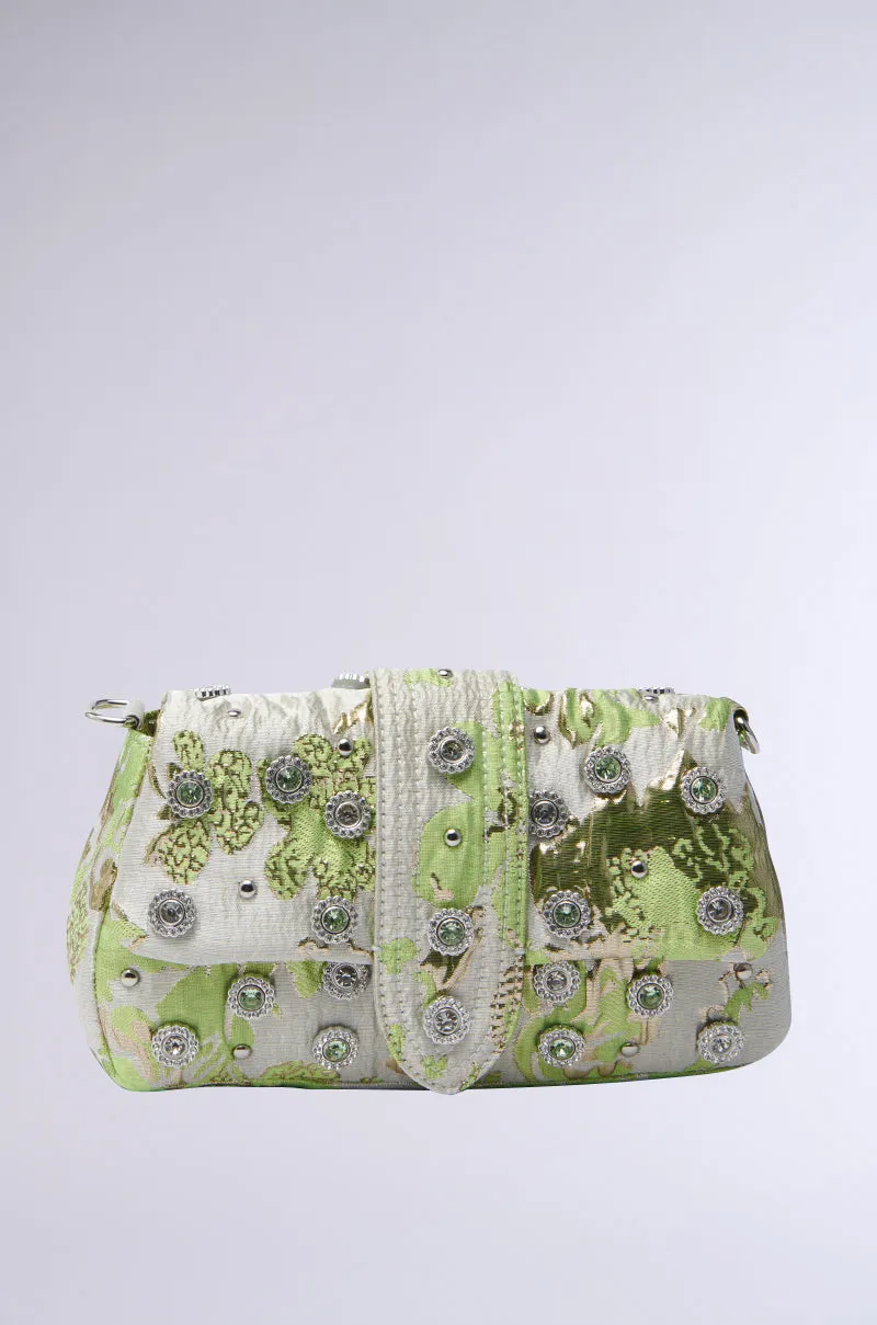 IM OUT HERE BLING PURSE