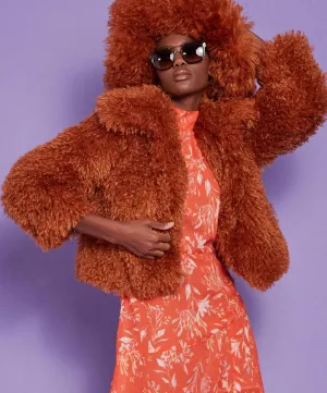 Incredible Faux Shearling Jacket