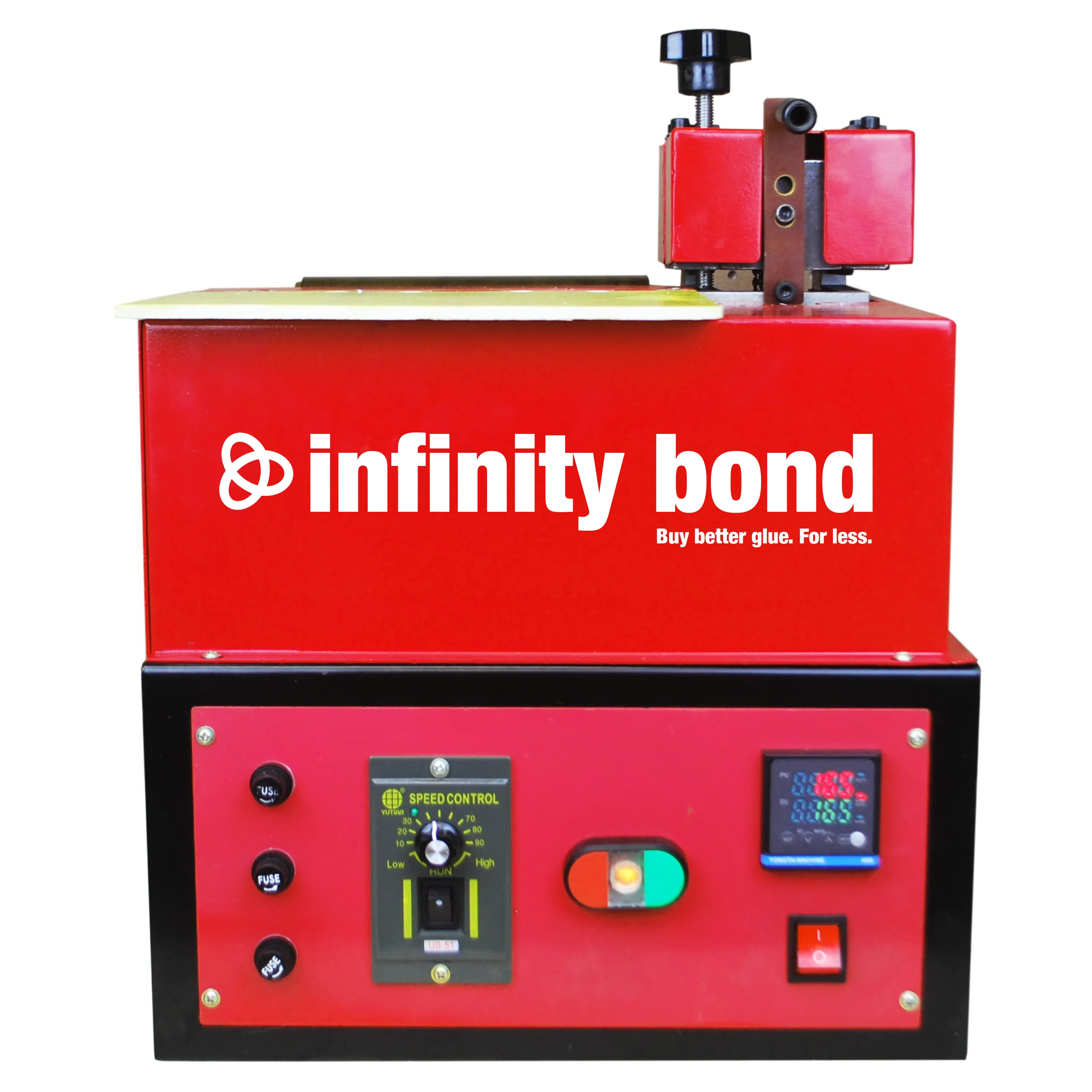 Infinity Bond Mini Roll Hot Melt Roll Coater - 6" Roller