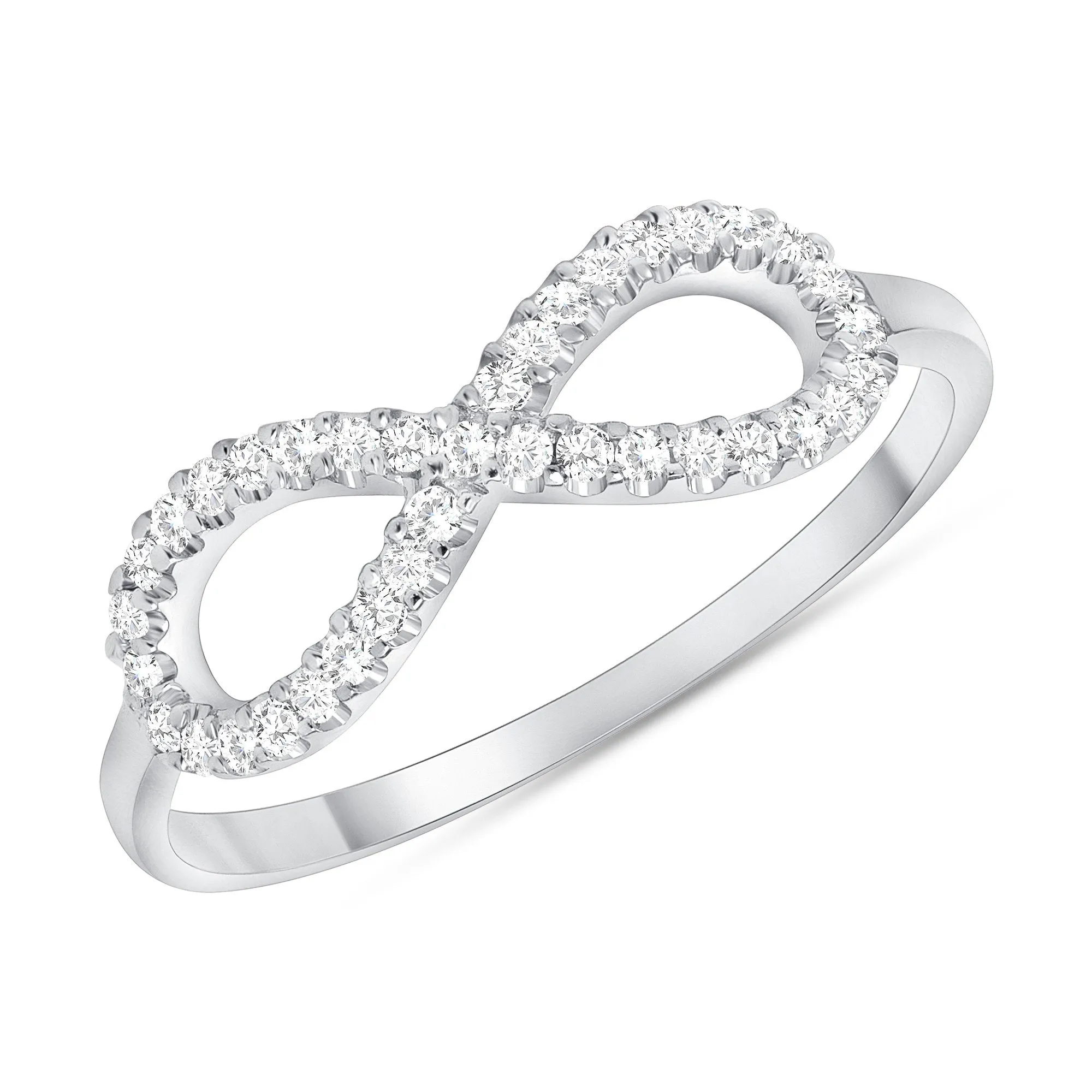 Infinity Diamond Ring