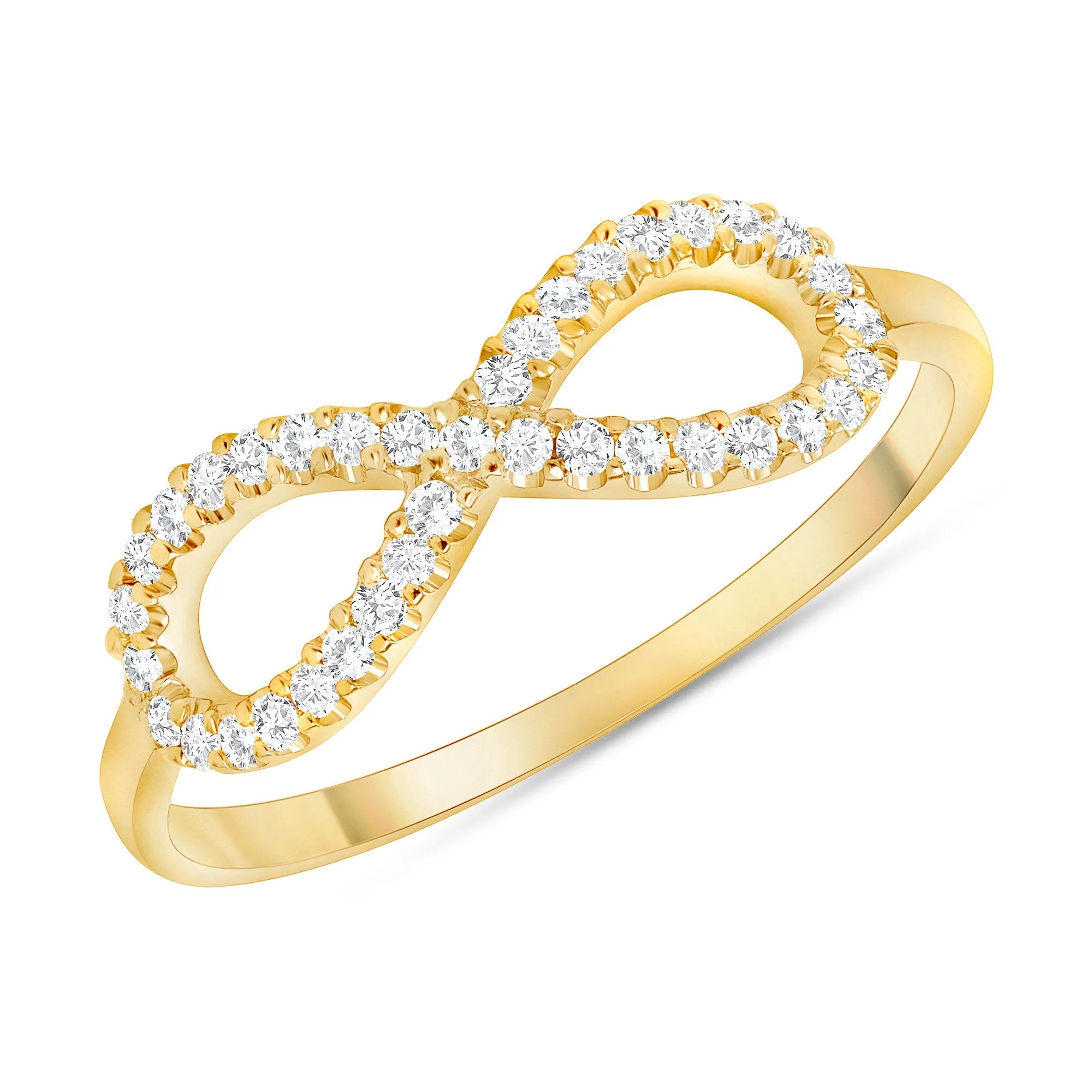 Infinity Diamond Ring