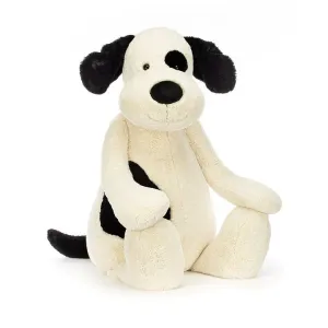 Jellycat Bashful Black & Cream Puppy Really Big