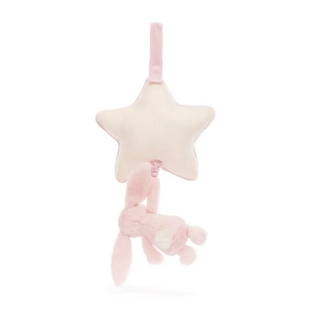 Jellycat Bashful Pnk Bunny Musical Pull