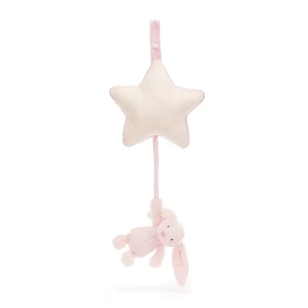 Jellycat Bashful Pnk Bunny Musical Pull