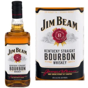 Jim Beam Straight Bourbon 750 ml